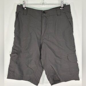 Set Of 3 Cargo Shorts  For Boys Size 14 -16 Different Dark Color Assorted Brands